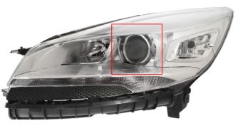 PHARE FORD KUGA 2013-2016 XENON / CHROMÉ / GAUCHE