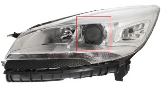 PHARE AVANT FORD KUGA 2013-2016 XENON / NOIR / GAUCHE