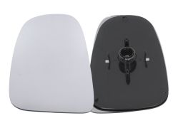 VERRE DE RÉTROVISEUR FORD TRANSIT 1994-2000 AVEC SUPPORT / SUPÉRIEUR / CONVEXE / GAUCHE