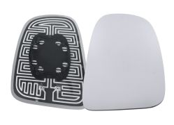 VERRE DE RÉTROVISEUR FORD TRANSIT 1994-2000 AVEC SUPPORT / SUPÉRIEUR / CHAUFFANT / CONVEXE / DROIT