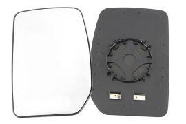 VERRE DE RÉTROVISEUR FORD TRANSIT 2000-2006 AVEC SUPPORT / SUPÉRIEUR / CHAUFFANT / CONVEXE / GAUCHE