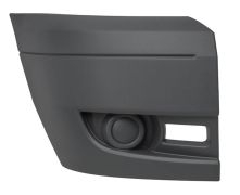 EMBOUT FORD TRANSIT 2006-2014 AVANT / SANS ANTIBROUILLARD / GRIS FONCÉ / DROIT