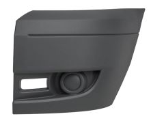EMBOUT FORD TRANSIT 2006-2013 AVANT / SANS ANTIBROUILLARD / GRIS FONCÉ / GAUCHE