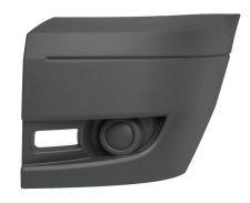 EMBOUT FORD TRANSIT 2006-2014 AVANT / SANS ANTIBROUILLARD / GRIS FONCÉ / GAUCHE
