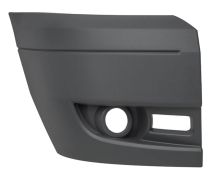 EMBOUT FORD TRANSIT 2006-2014 AVANT / AVEC ANTIBROUILLARD / GRIS FONCÉ / DROIT