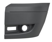 EMBOUT FORD TRANSIT 2006-2013 AVANT / AVEC ANTIBROUILLARD / GRIS FONCÉ / GAUCHE