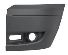 EMBOUT FORD TRANSIT 2006-2014 AVANT / AVEC ANTIBROUILLARD / GRIS FONCÉ / GAUCHE