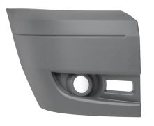 EMBOUT FORD TRANSIT 2006-2013 AVANT / AVEC ANTIBROUILLARD / GRIS CLAIR / DROIT