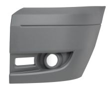 EMBOUT FORD TRANSIT 2006-2013 AVANT / AVEC ANTIBROUILLARD / GRIS CLAIR / GAUCHE