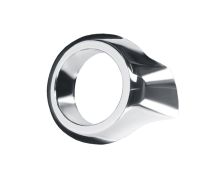 ENJOLIVEUR ANTIBROUILLARD FORD ECOSPORT 2012-2018 AVANT / MOULURE CHROMÉE / GAUCHE