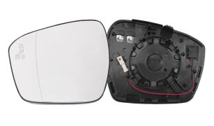 VERRE DE RÉTROVISEUR FORD S-MAX 2015-2019 AVEC SUPPORT / CHAUFFANT / SIDE ASSIST / ASPHÉRIQUE / GAUCHE