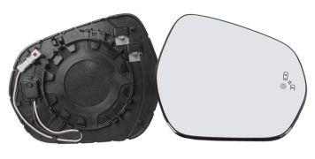 VERRE DE RÉTROVISEUR FORD FIESTA 2017-2021 AVEC SUPPORT / CHAUFFANT / SIDE ASSIST / CONVEXE / DROIT