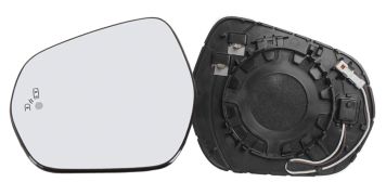 VERRE DE RÉTROVISEUR FORD FIESTA 2017-2021 AVEC SUPPORT / CHAUFFANT / SIDE ASSIST / CONVEXE / GAUCHE