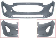 PARE-CHOCS FORD FIESTA 2017-2021 AVANT / AVEC APPRET