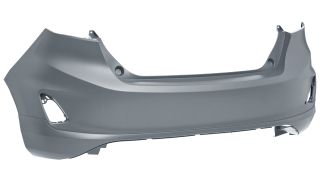PARE-CHOCS FORD FIESTA 2021-2024 ARRIÈRE / MODÈLE ST-LINE / AVEC APPRET