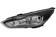 PHARE AVANT FORD FOCUS 2015-2018 BASE NOIRE / LAMPE H7+H1 / GAUCHE