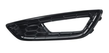 GRILLE FORD FOCUS 2015-2018 PARE-CHOCS AVANT / AVEC ANTIBROUILLARD / RAYON DE MIEL / NOIRE BRILLANTE / GAUCHE