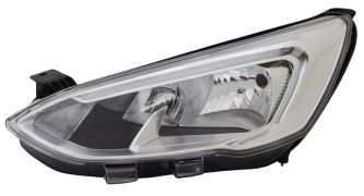 PHARE AVANT FORD FOCUS 2018-2022 BASE CHROMÉE / GAUCHE