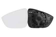 VERRE DE RÉTROVISEUR FORD FOCUS 2018-2022 AVEC SUPPORT / CHAUFFANT / CONVEXE / GAUCHE