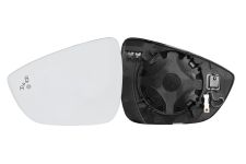 VERRE DE RÉTROVISEUR FORD FOCUS 2018-2022 AVEC SUPPORT / CHAUFFANT / SIDE ASSIST / CONVEXE / GAUCHE