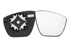 VERRE DE RÉTROVISEUR FORD KA+ 2016-2018 AVEC SUPPORT / CONVEXE / DROIT