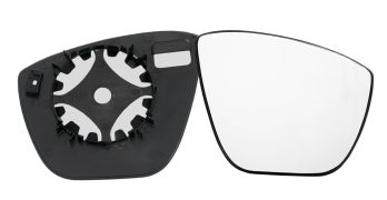 VERRE DE RÉTROVISEUR FORD KA+ 2018-2021 AVEC SUPPORT / CONVEXE / DROIT