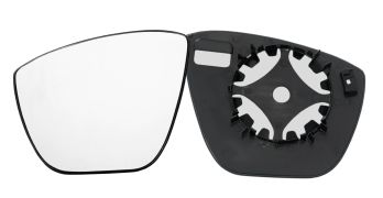 VERRE DE RÉTROVISEUR FORD KA+ 2018-2021 AVEC SUPPORT / CONVEXE / GAUCHE