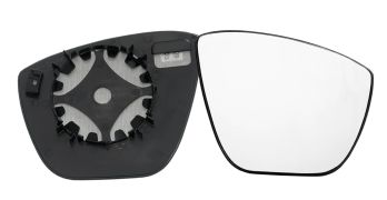 VERRE DE RÉTROVISEUR FORD KA+ 2018-2021 AVEC SUPPORT / CHAUFFANT / CONVEXE / DROIT