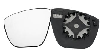 VERRE DE RÉTROVISEUR FORD KA+ 2018-2021 AVEC SUPPORT / CHAUFFANT / CONVEXE / GAUCHE