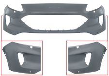 PARE-CHOCS FORD KUGA 2019-2024 AVANT / AVEC LAVEPHARES / AVEC CAPTEUR / AVEC APPRET