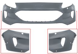 PARE-CHOCS FORD KUGA 2019-2024 AVANT / AVEC LAVEPHARES / AVEC CAPTEUR / AVEC PARK ASSIST / AVEC APPRET