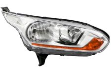 PHARE AVANT FORD TRANSIT CONNECT 2014-2015 BASE CHROMÉE / DROIT