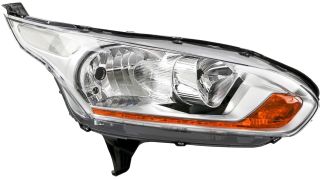 PHARE AVANT FORD TRANSIT CONNECT 2014-2015 BASE CHROMÉE / DROIT