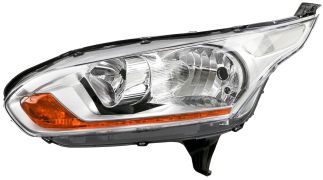 PHARE FORD TOURNEO CONNECT 2014-2015 BASE CHROMÉE / GAUCHE