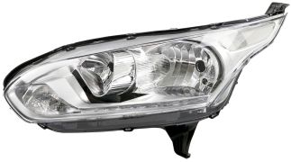 PHARE AVANT FORD TOURNEO CONNECT 2015-2018 BASE CHROMÉE / GAUCHE