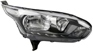 PHARE AVANT FORD TRANSIT CONNECT 2014-2015 BASE NOIRE / DROIT