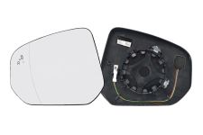 VERRE DE RÉTROVISEUR FORD TOURNEO CONNECT 2018-2022 AVEC SUPPORT / CHAUFFANT / SIDE ASSIST / ASPHÉRIQUE / GAUCHE