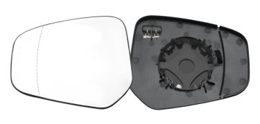 VERRE DE RÉTROVISEUR FORD TOURNEO COURIER 2018-2023 AVEC SUPPORT / CHAUFFANT / ASPHÉRIQUE / GAUCHE