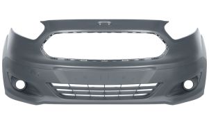 PARE-CHOCS FORD TRANSIT COURIER 2014-2018 AVANT / AVEC ANTIBROUILLARDS / AVEC APPRET