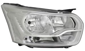 PHARE AVANT FORD TRANSIT 2014-2019 BASE CHROMÉE / DROIT