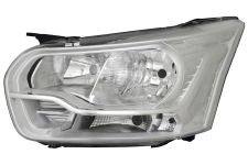 PHARE AVANT FORD TRANSIT 2014-2019 BASE CHROMÉE / GAUCHE