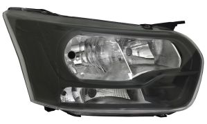 PHARE AVANT FORD TRANSIT 2014-2019 BASE NOIRE / DROIT