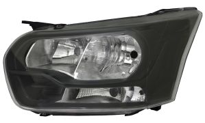 PHARE AVANT FORD TRANSIT 2014-2019 BASE NOIRE / GAUCHE