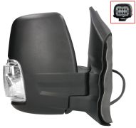 RÉTROVISEUR FORD TRANSIT 2014-2019 BRAS COURT / MANUEL / FEU CLIGNOTANT BLANC (WY5W) / DROIT