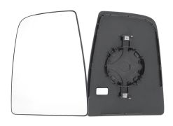 VERRE DE RÉTROVISEUR FORD TRANSIT 2014-2019 AVEC SUPPORT / SUPÉRIEUR / CONVEXE / GAUCHE