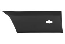 MOULURE LATÉRALE FORD TRANSIT 2014-2019 ARRIÈRE / CHÂSSIS LONG AVEC ROUES JUMELÉES / AVEC TROU FEU CLIGNOTANT / NOIRE / DROITE