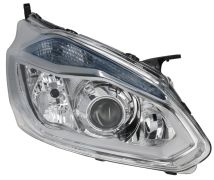 PHARE AVANT FORD TOURNEO CUSTOM 2013-2018 BASE CHROMÉE / DROIT