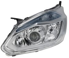 PHARE AVANT FORD TOURNEO CUSTOM 2013-2018 BASE CHROMÉE / GAUCHE
