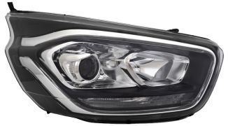 PHARE FORD TOURNEO CUSTOM 2018-2023 BASE CHROMÉE / DROIT