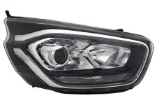 PHARE AVANT FORD TOURNEO CUSTOM 2018-2023 BASE CHROMÉE / DROIT